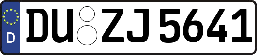 DU-ZJ5641