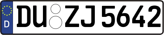 DU-ZJ5642