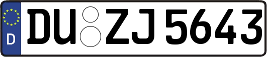 DU-ZJ5643
