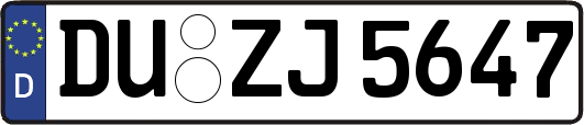 DU-ZJ5647