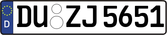DU-ZJ5651