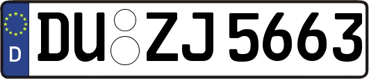 DU-ZJ5663