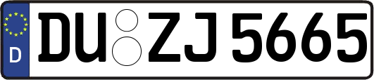 DU-ZJ5665