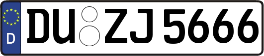 DU-ZJ5666
