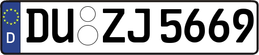 DU-ZJ5669