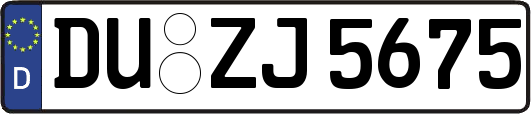 DU-ZJ5675