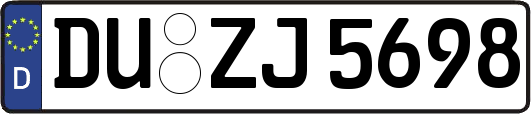DU-ZJ5698
