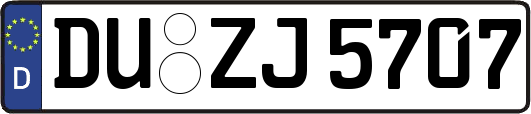 DU-ZJ5707