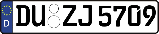 DU-ZJ5709