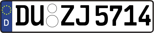 DU-ZJ5714