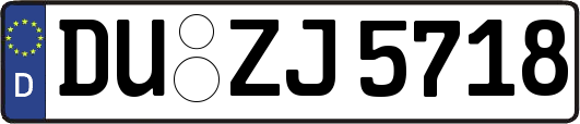 DU-ZJ5718