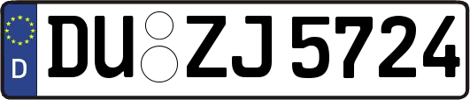 DU-ZJ5724