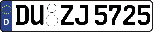 DU-ZJ5725