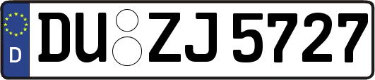 DU-ZJ5727