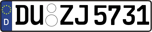 DU-ZJ5731
