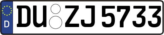 DU-ZJ5733