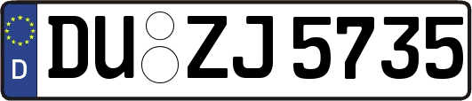 DU-ZJ5735