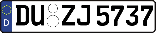 DU-ZJ5737