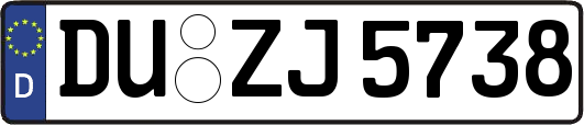 DU-ZJ5738