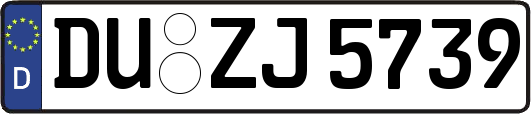 DU-ZJ5739