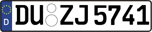 DU-ZJ5741
