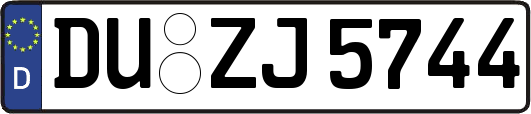 DU-ZJ5744