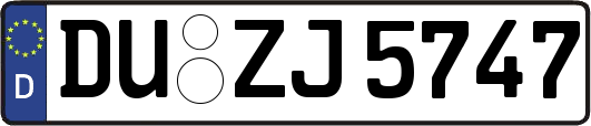 DU-ZJ5747