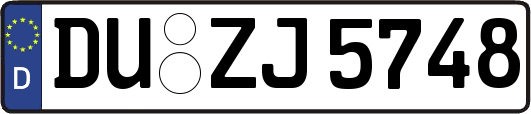DU-ZJ5748