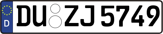 DU-ZJ5749