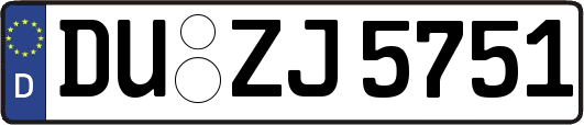 DU-ZJ5751