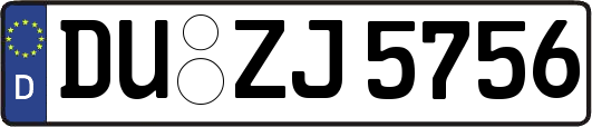 DU-ZJ5756
