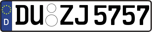 DU-ZJ5757