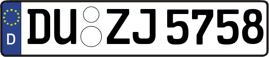 DU-ZJ5758