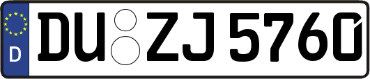 DU-ZJ5760