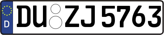 DU-ZJ5763