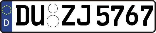 DU-ZJ5767