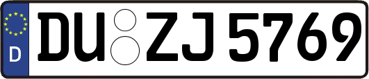 DU-ZJ5769