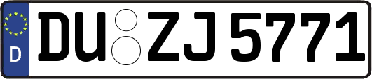DU-ZJ5771