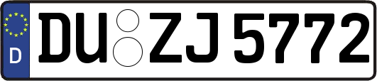 DU-ZJ5772