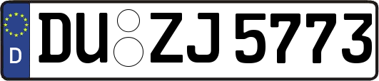 DU-ZJ5773