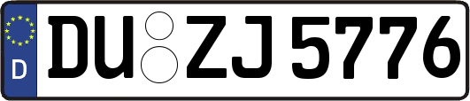 DU-ZJ5776