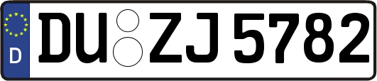 DU-ZJ5782