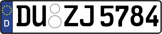 DU-ZJ5784