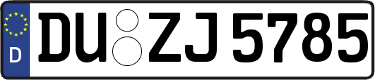 DU-ZJ5785