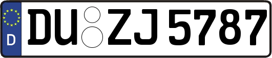 DU-ZJ5787
