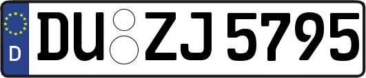 DU-ZJ5795