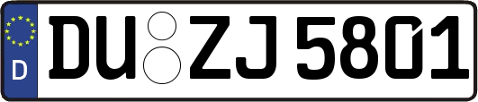 DU-ZJ5801