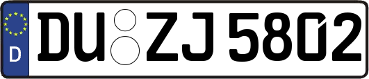 DU-ZJ5802