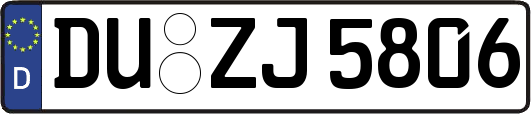 DU-ZJ5806