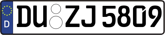 DU-ZJ5809
